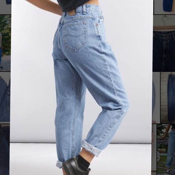 lee high mom jeans